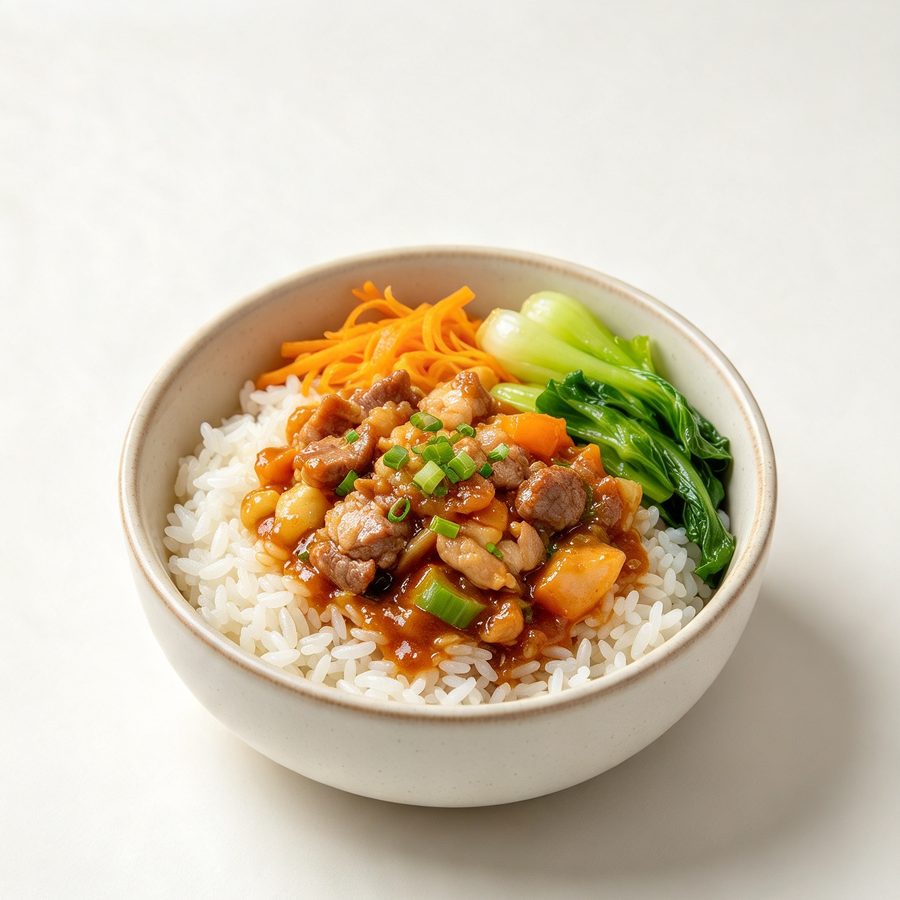 Rice bowl ayam teriyaki