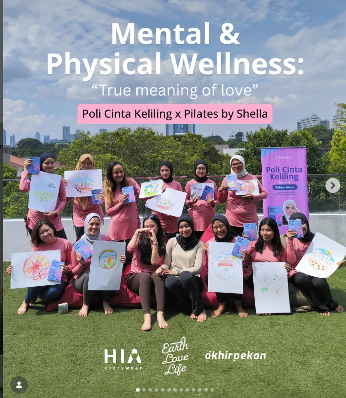 Sesi Mental & Physical Wellness: Poli Cinta Keliling x Pilates by Shella